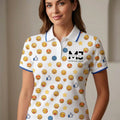 Polo courtes manches a stickers